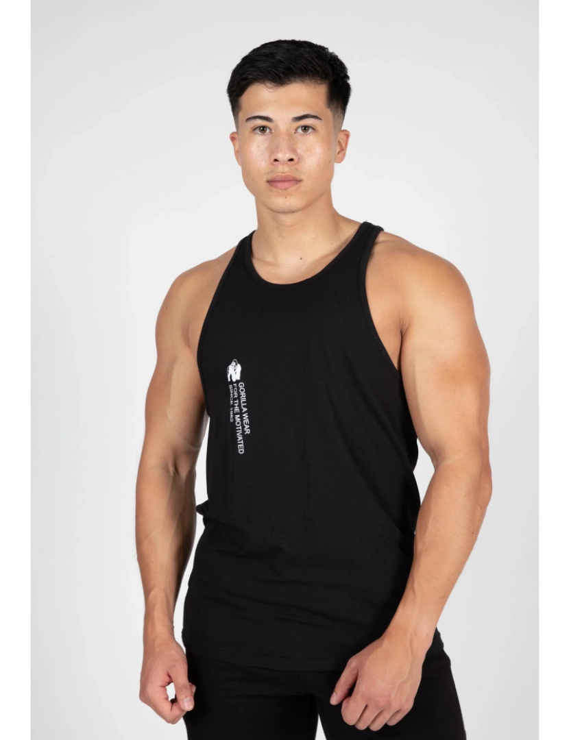 Gorilla Wear - Carrizo camisola regata - preto - S