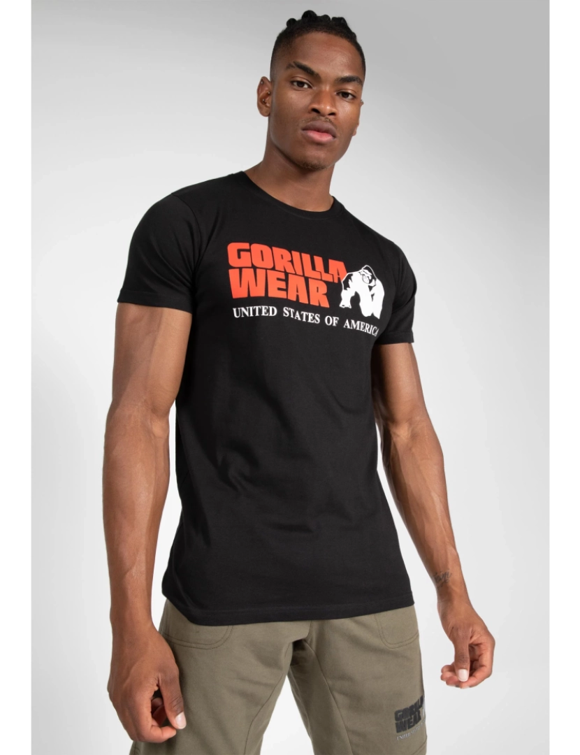 Gorilla Wear - Classic T-shirt - preto - S