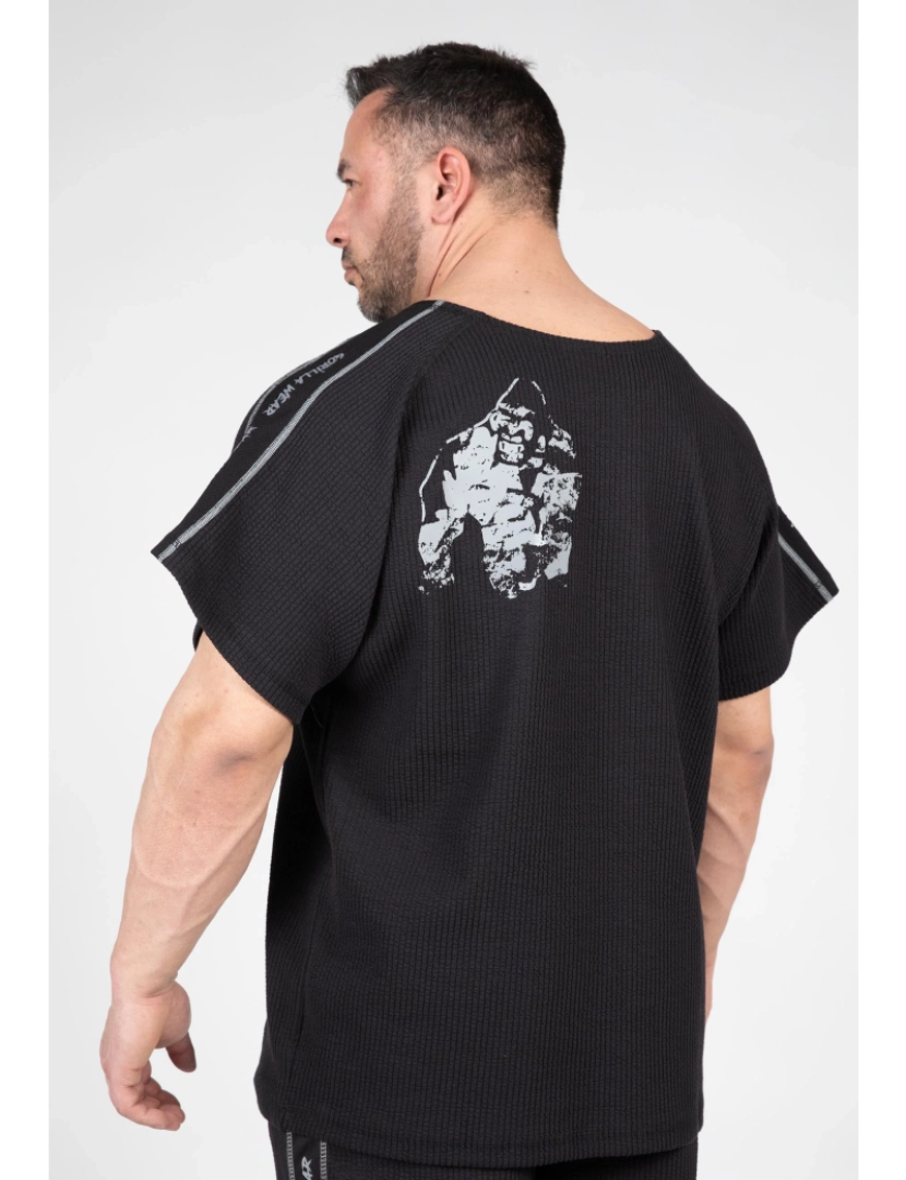 Camiseta masculina fitness musculação Gorilla Wear Augustine Old