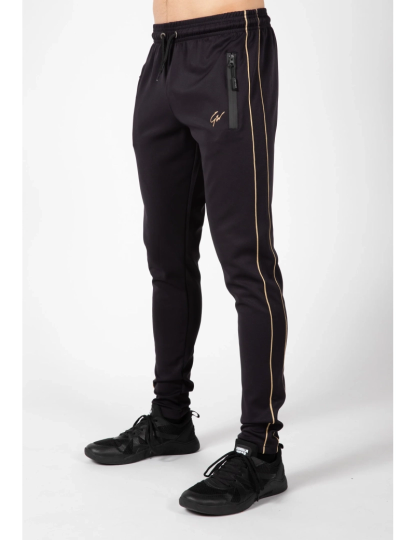 Gorilla Wear - Wenden calças de treino - preto/ouro - S