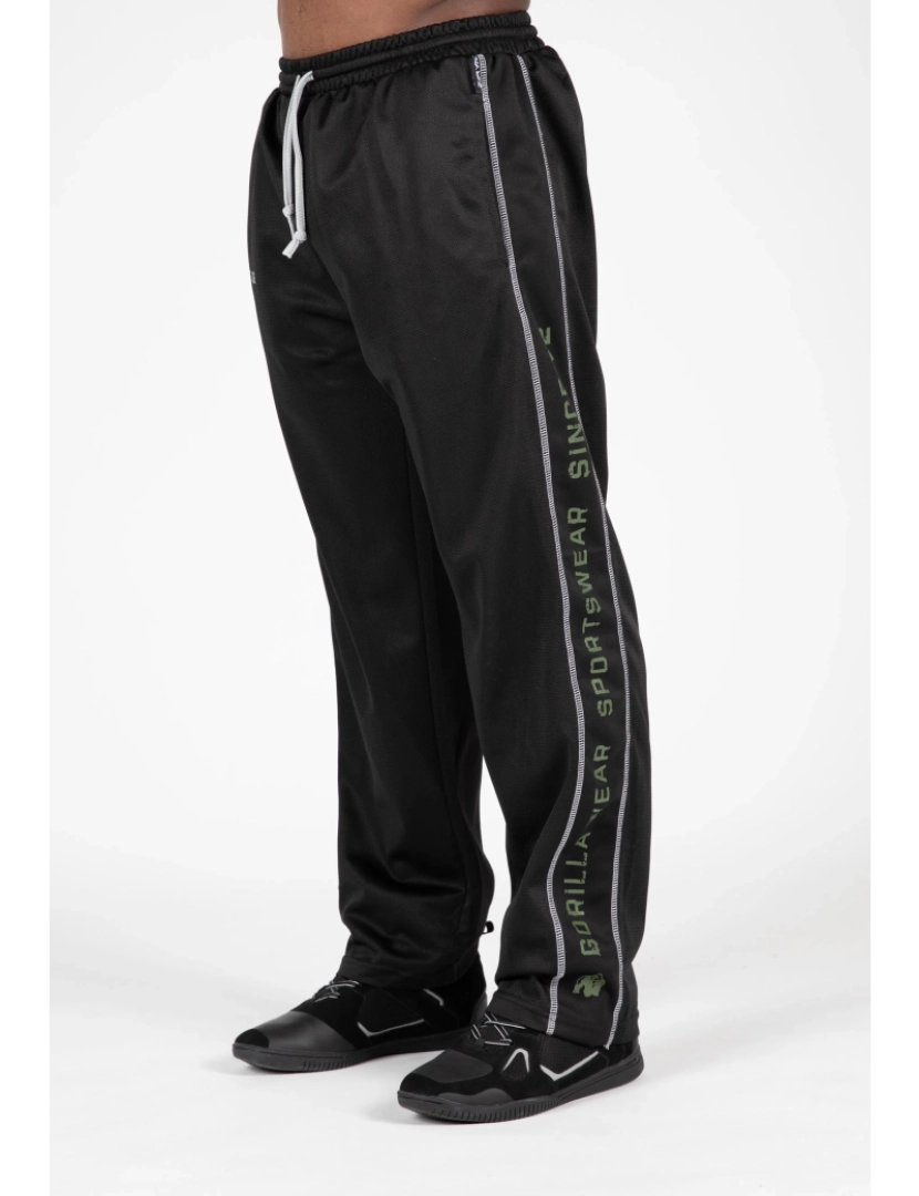 Gorilla Wear - Functional malha calças - preto/Verde - S/M