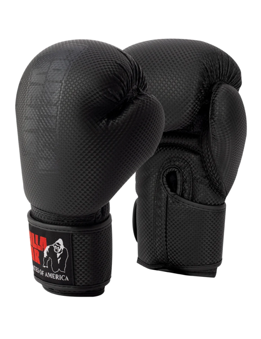 Gorilla Wear - Montello boxe luvas - preto - 8oz