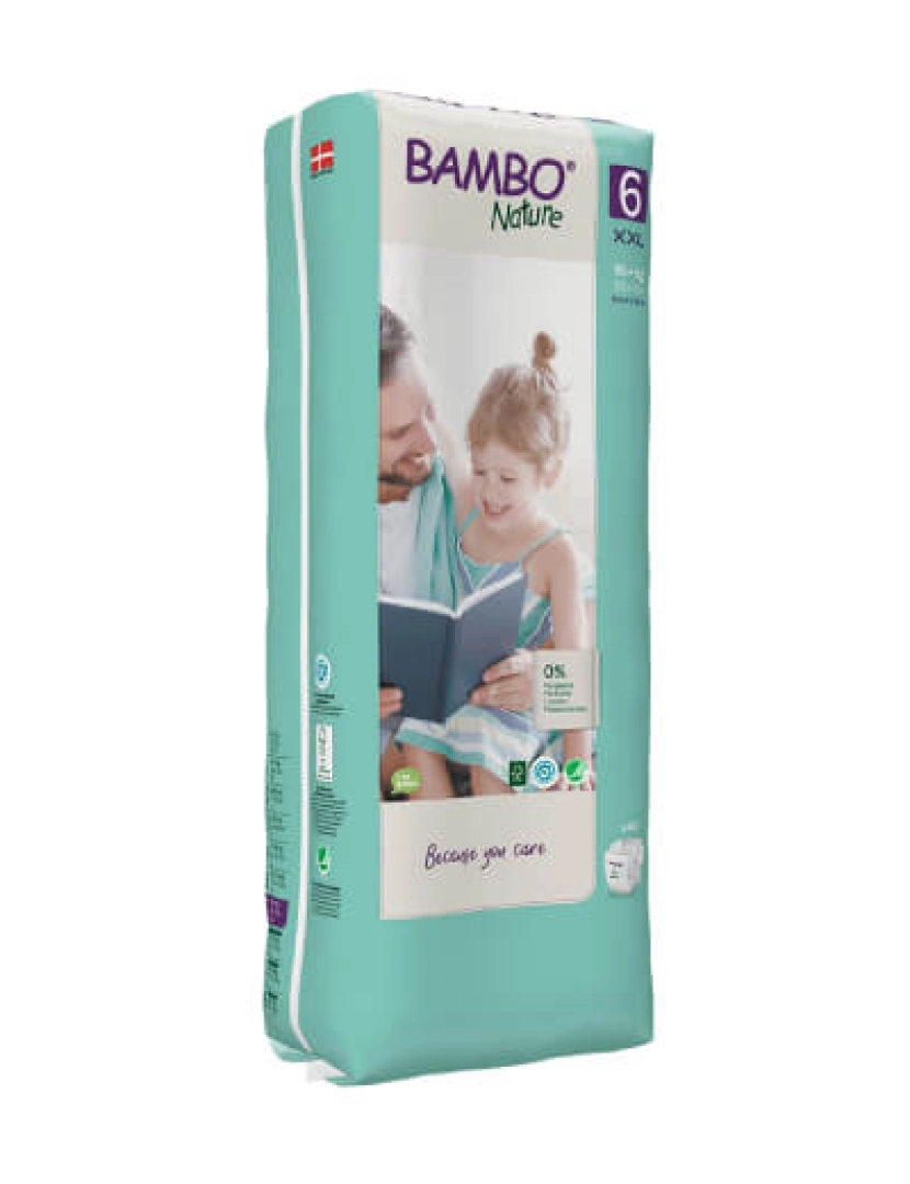 Bambo Nature - Fraldas Bambo Nature Nº 6  16+kg (40 Un)