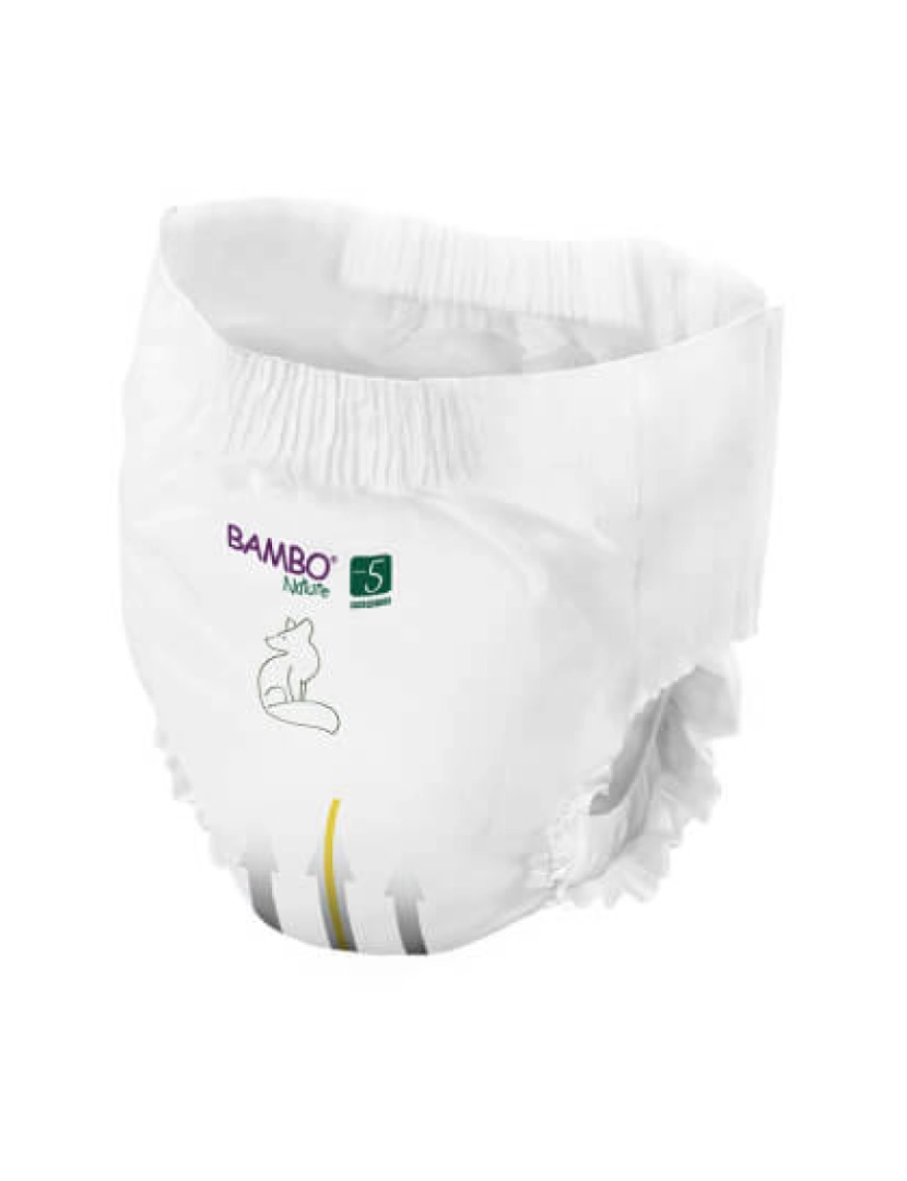 imagem de Fraldas Cueca Bambo Nature Nº 5  12 a 18kg (19 Un)2