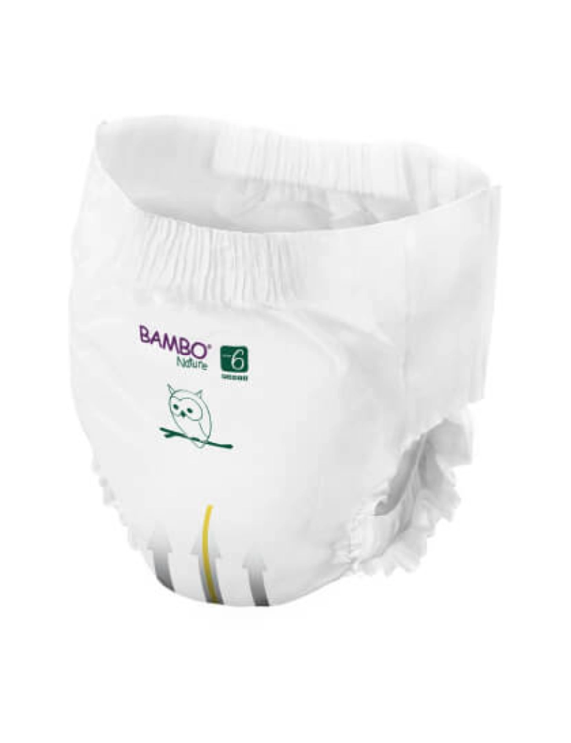 imagem de Fraldas Cueca Bambo Nature Nº 6  18+kg (18 Un)2