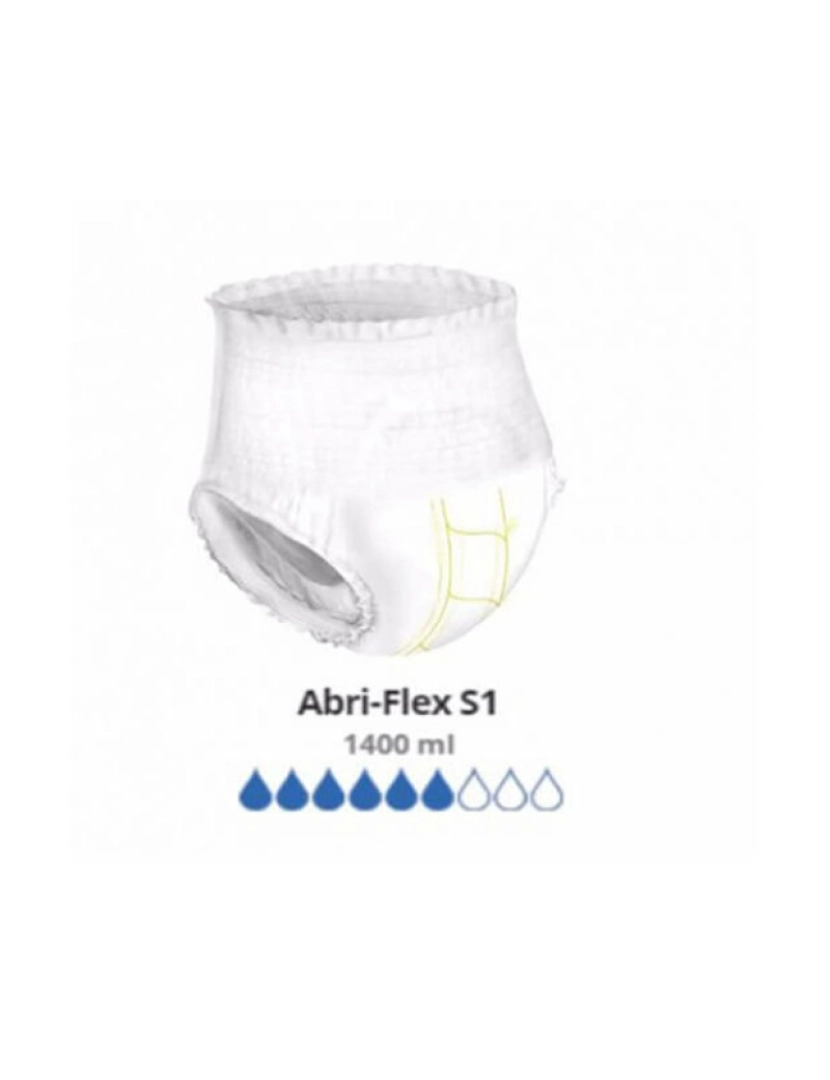 imagem de Fraldas Cueca Abena AbriFlex Premium S1 (Pack 6×14 Un)3