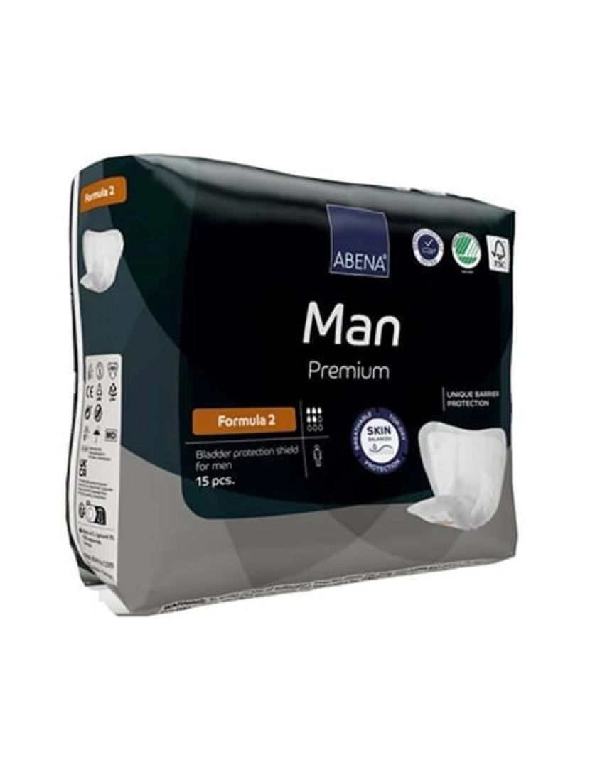 imagem de Pensos Incontinência Homem Abena Man Premium F2 (15Un)1