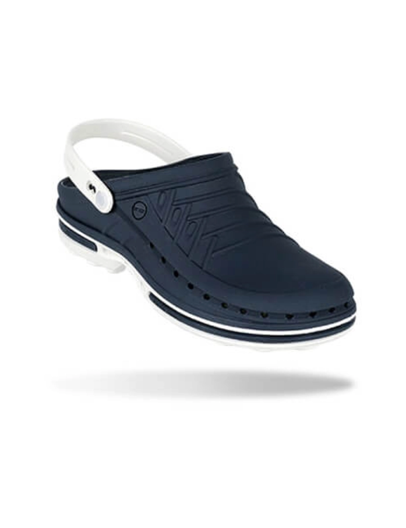 imagem de Socas WOCK CLOG Azul Marinho/Branco1