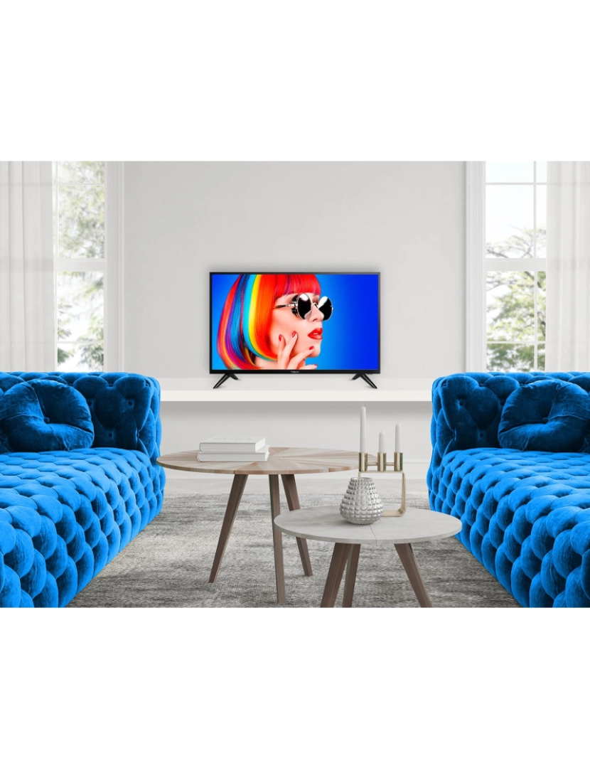 imagem de POLAROID - Televisor LED HD de 32'' - com sintonizador triplo USB e HDMI - saída para auscultadores3