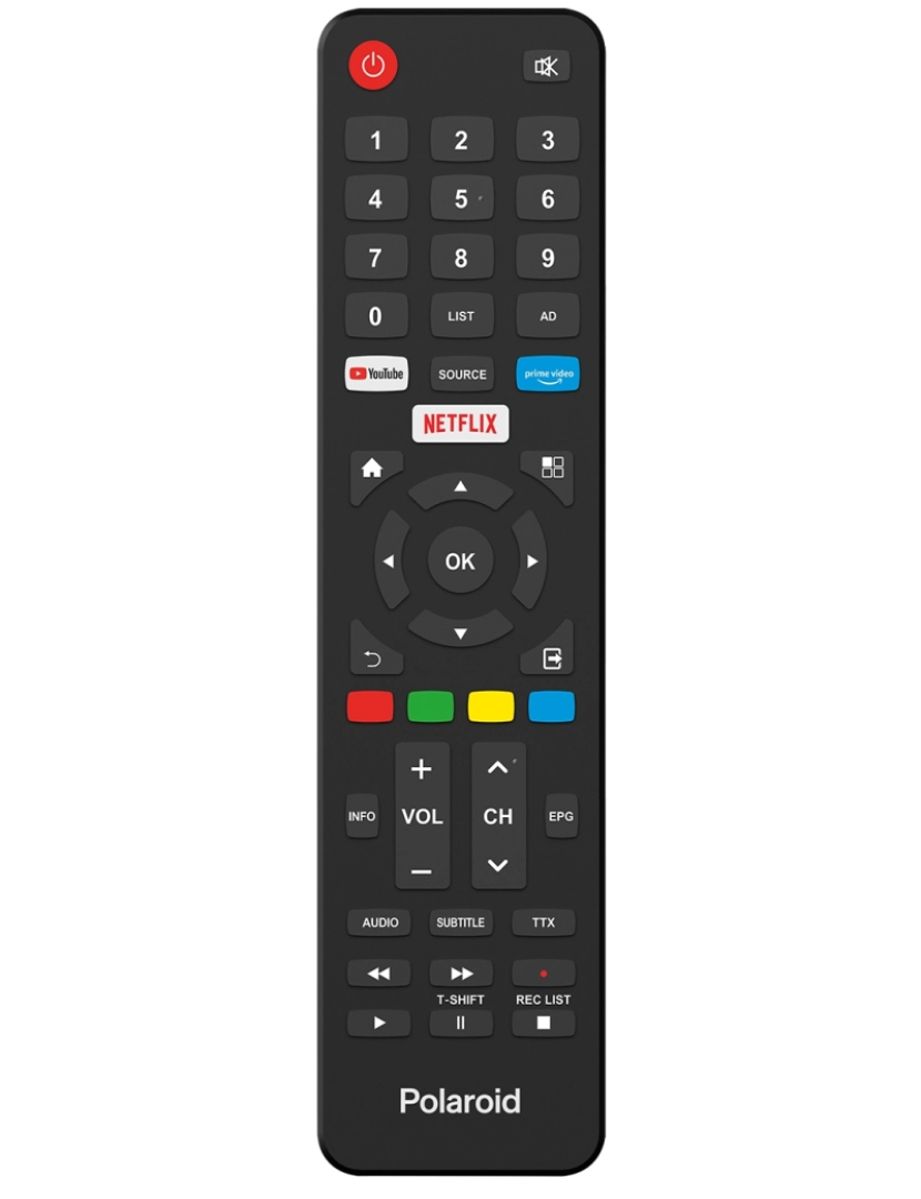 imagem de POLAROID - SMART TV LED HD 32'' (80cm) - WIFI - NETFLIX - SCREENCAST - 2x HDMI - 2x USB PVR 2.05