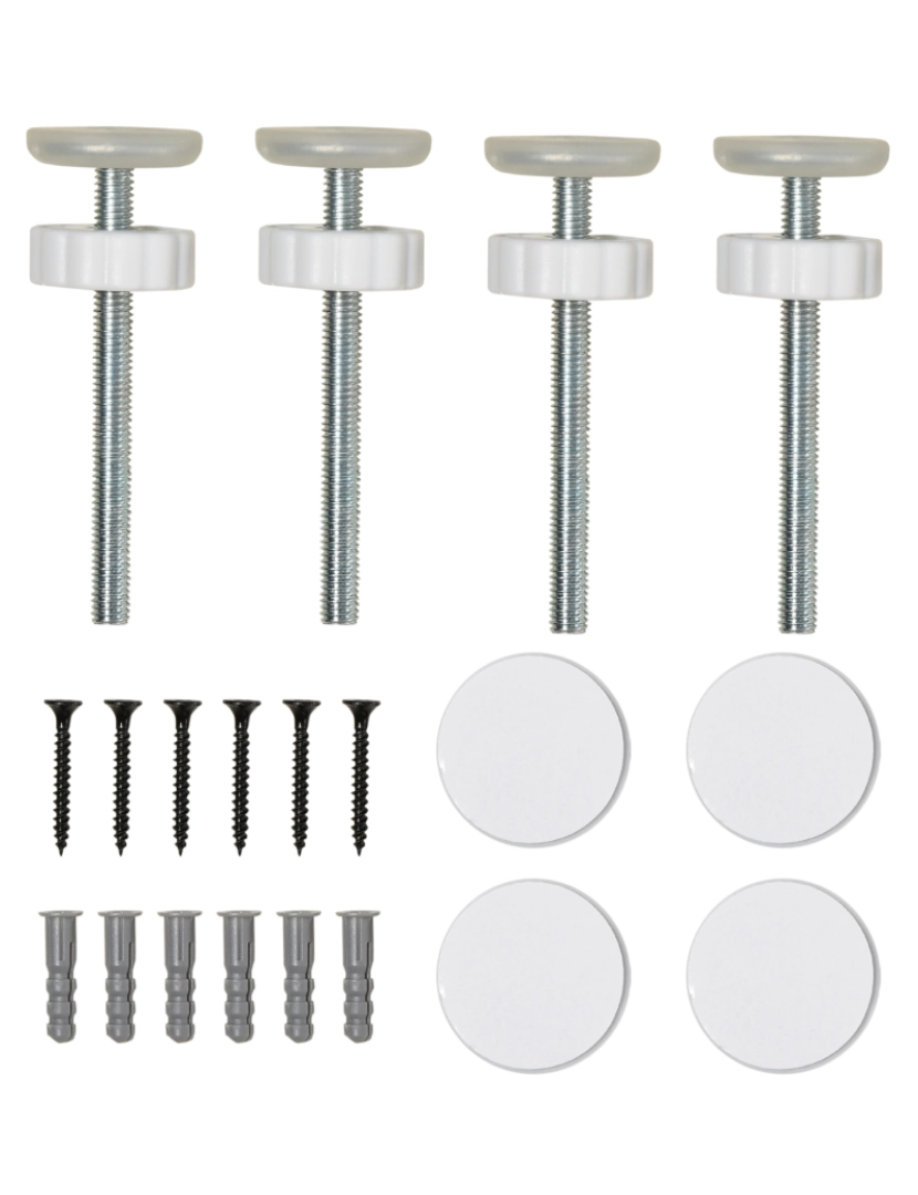 imagem de Barreira de Segurança 73x3,8x76cm cor branco D06-109V028