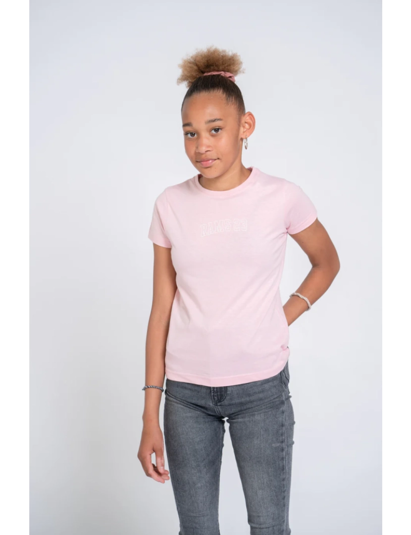 Rams 23 - Camiseta Kid silhueta rosa