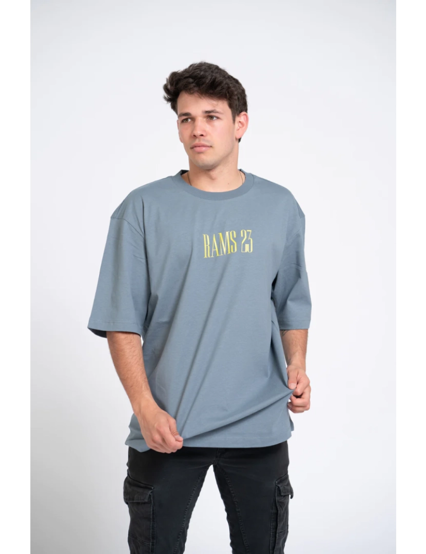 Rams 23 - Camiseta azul de tamanho grande