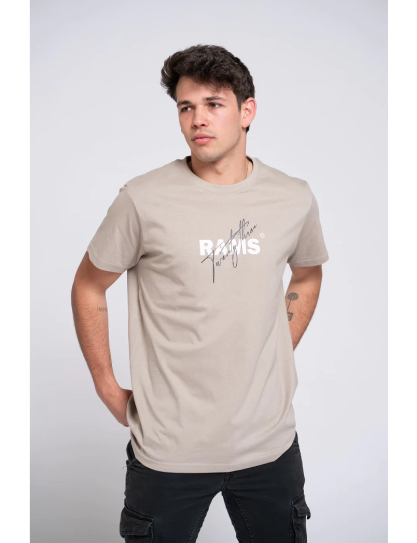 Rams 23 - T-shirt cinza impressão assinatura
