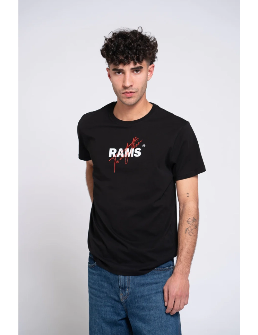 Rams 23 - Rams 23 Assinatura camiseta preta