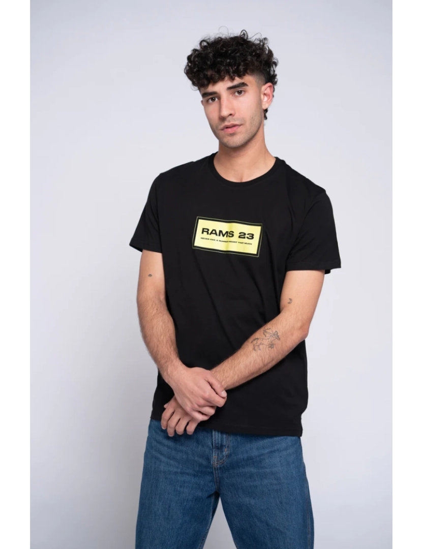 Rams 23 - T-shirt preto impresso Marco