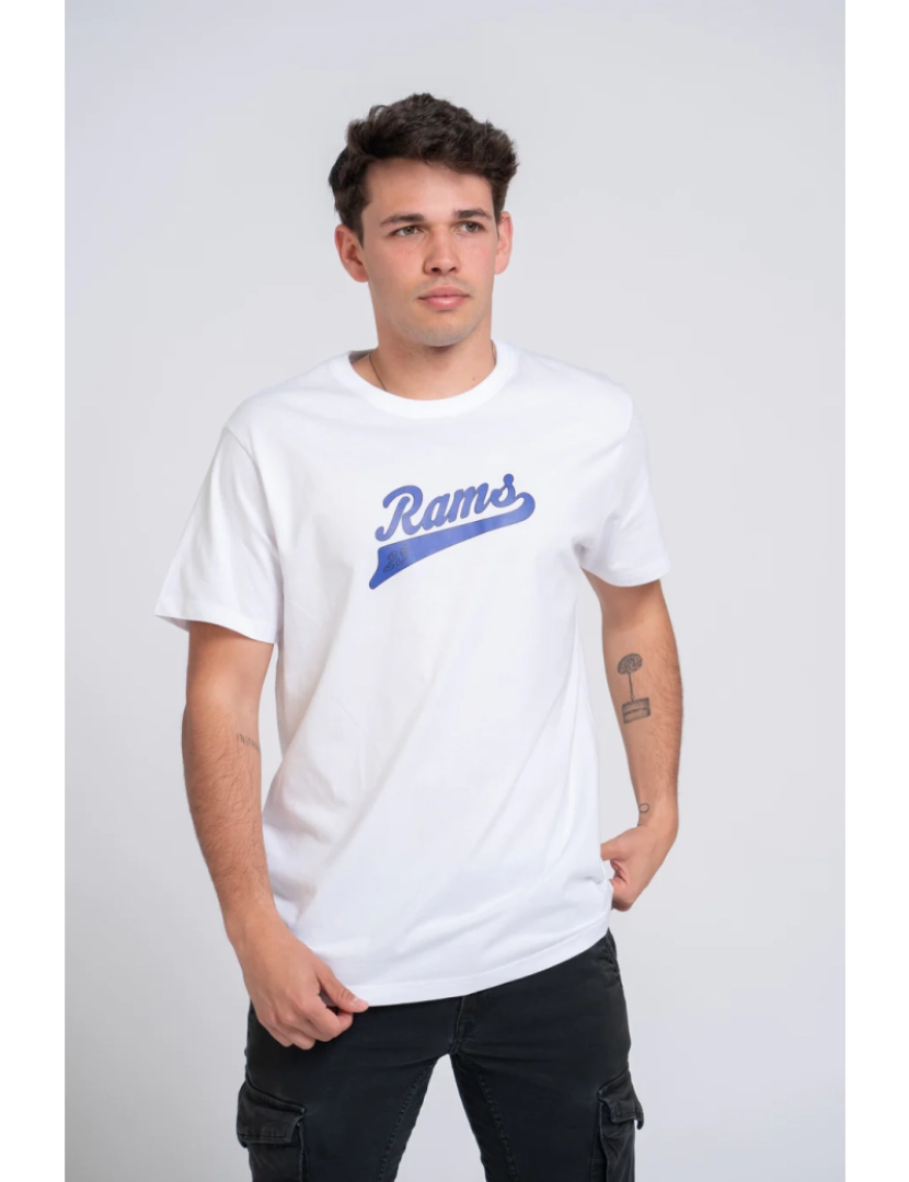 Rams 23 - Rams 23 T-shirt branca vintage