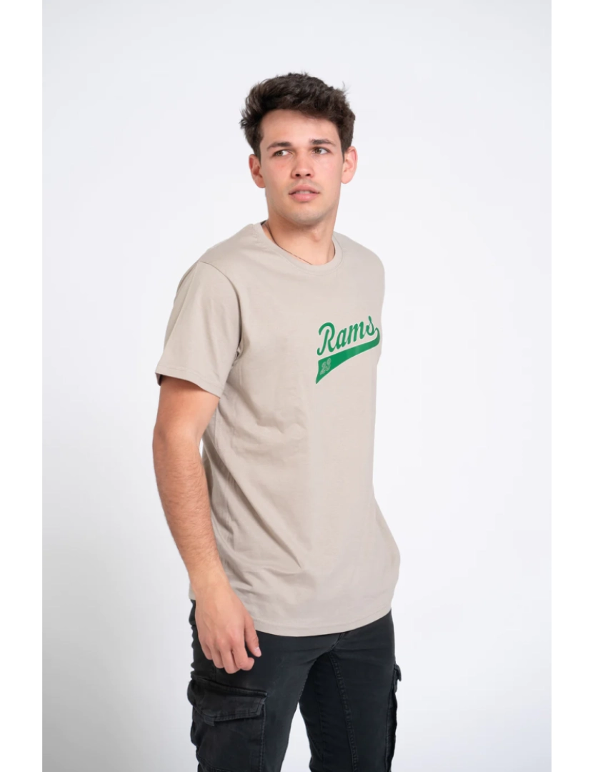 Rams 23 - T-shirt cinza impresso vintage