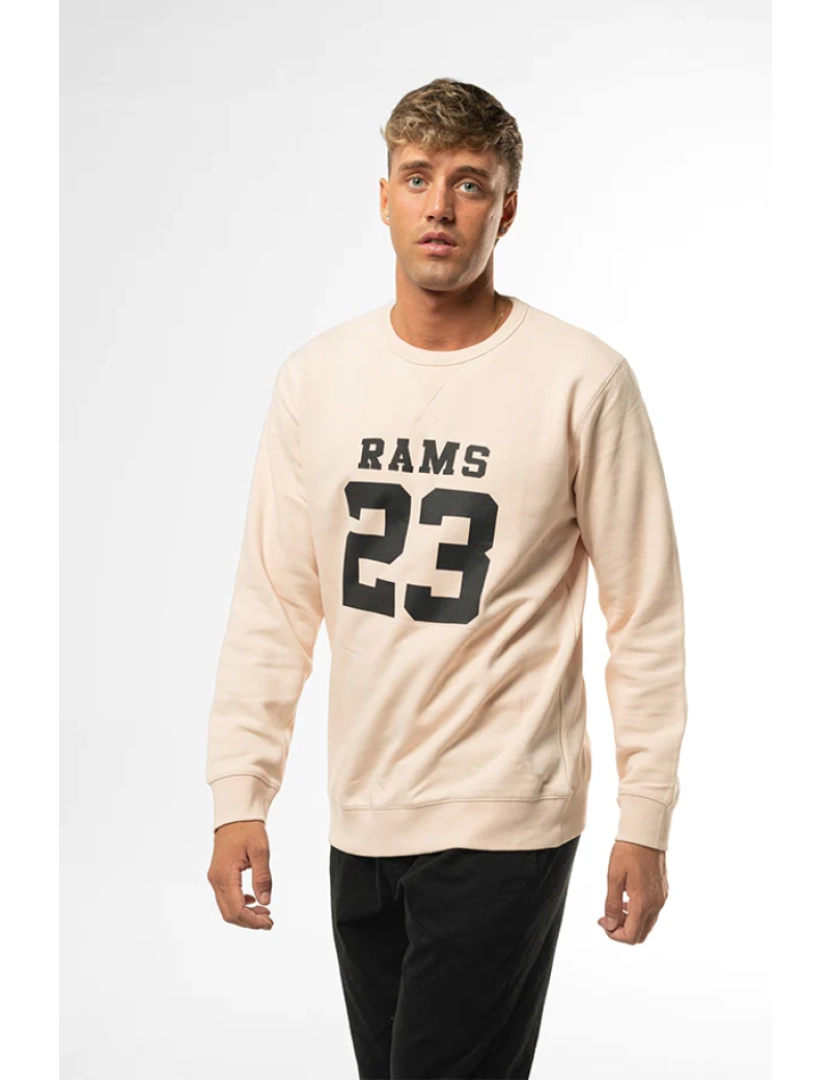 Rams 23 - Sudadera Classic Cuello Redondo Rosa