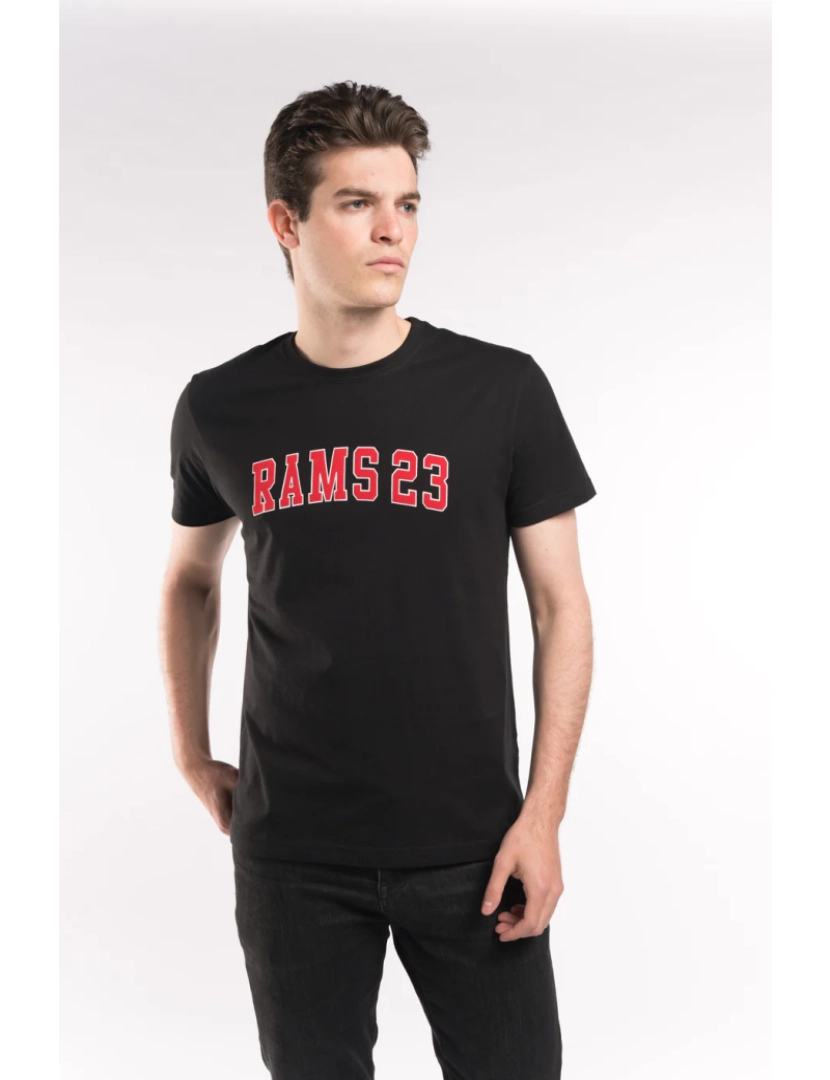 Rams 23 - T-shirt preto impresso Universidade