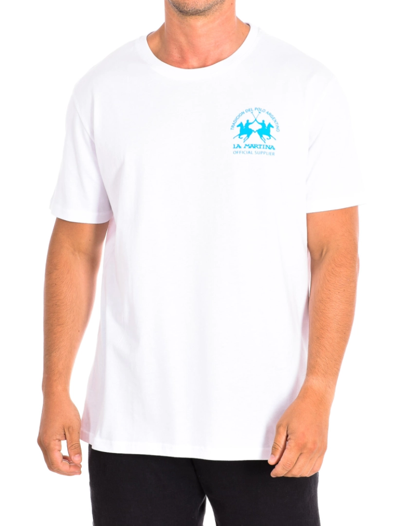 La Martina - T-Shirt Homem Branco