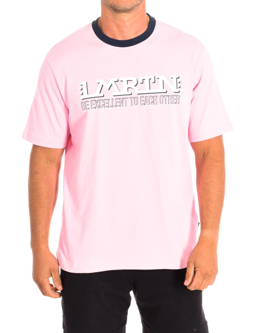 La Martina - T-Shirt Homem Rosa