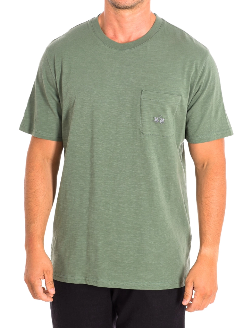 La Martina - T-Shirt Homem Verde