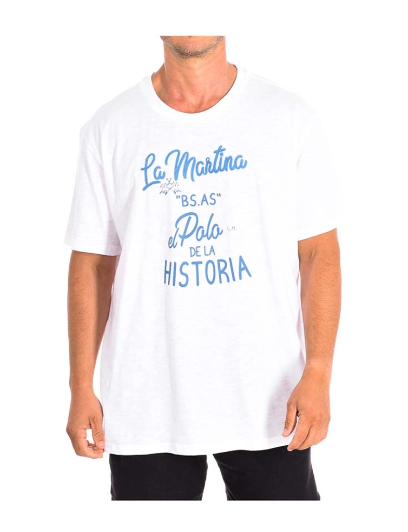 La Martina - T-Shirt Homem Branco