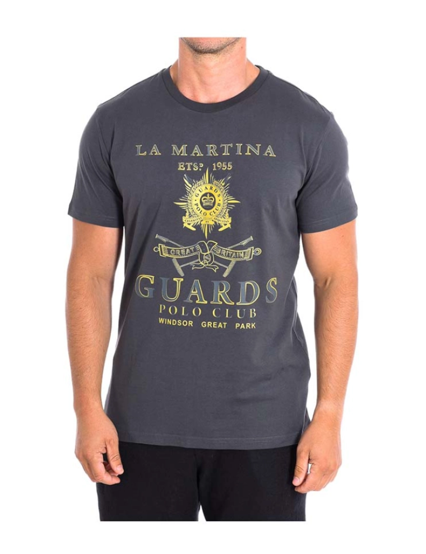 La Martina - T-Shirt Homem Cinza