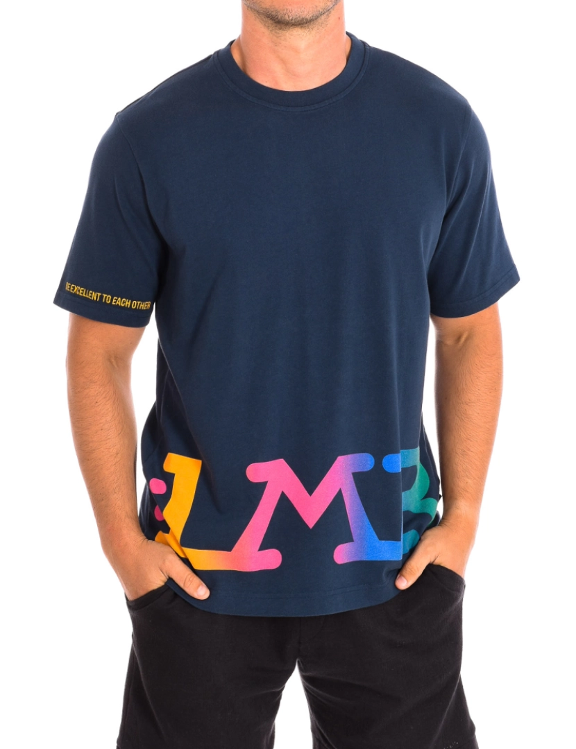 La Martina - T-Shirt Homem Azul Marinho