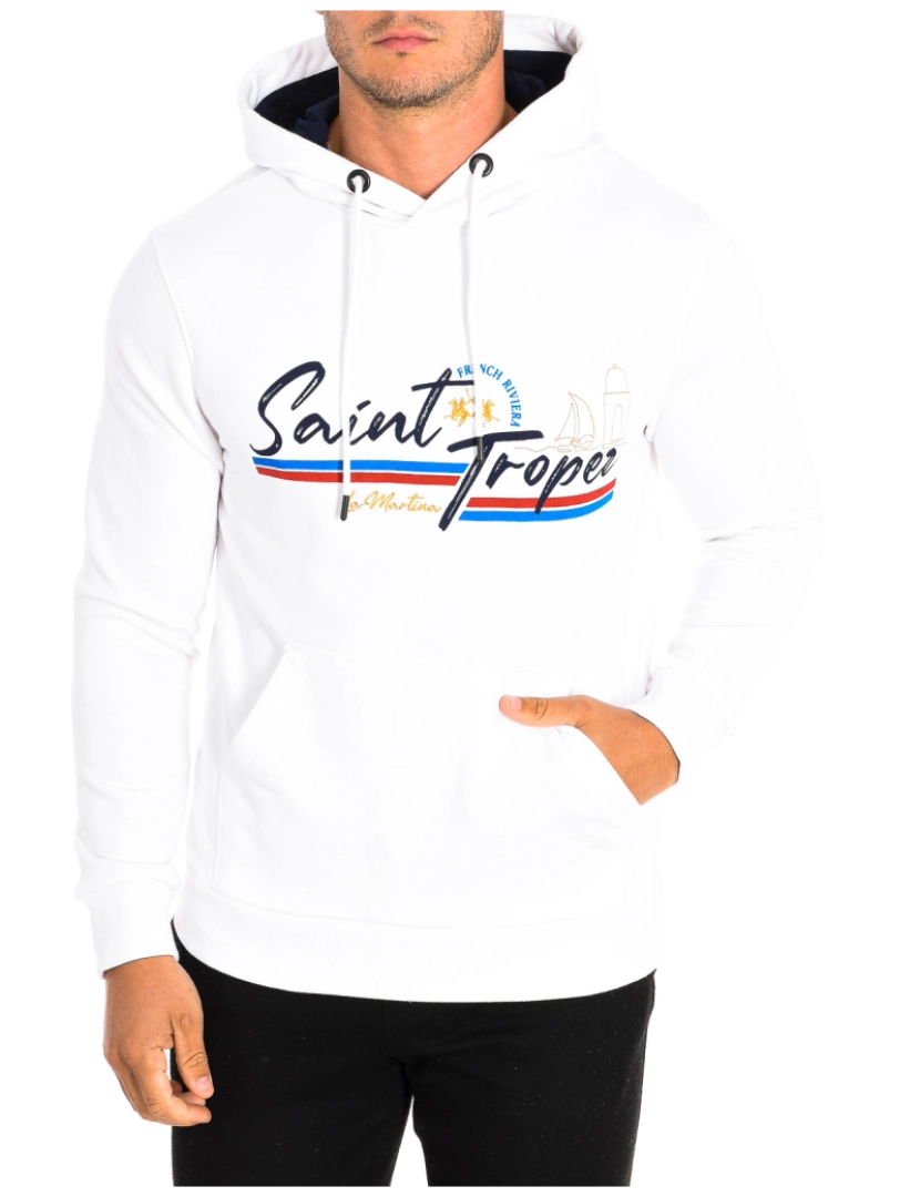 La Martina - Sweatshirt Homem Branco