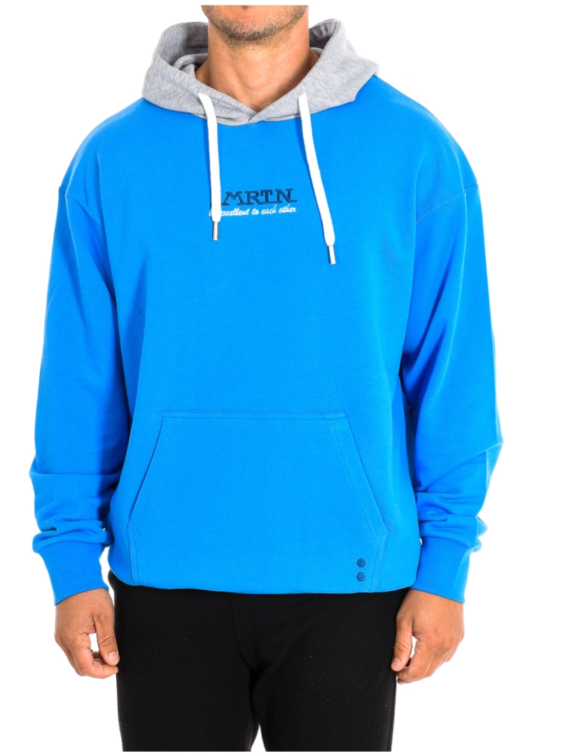 La Martina - Sweatshirt Homem Azul e Cinza