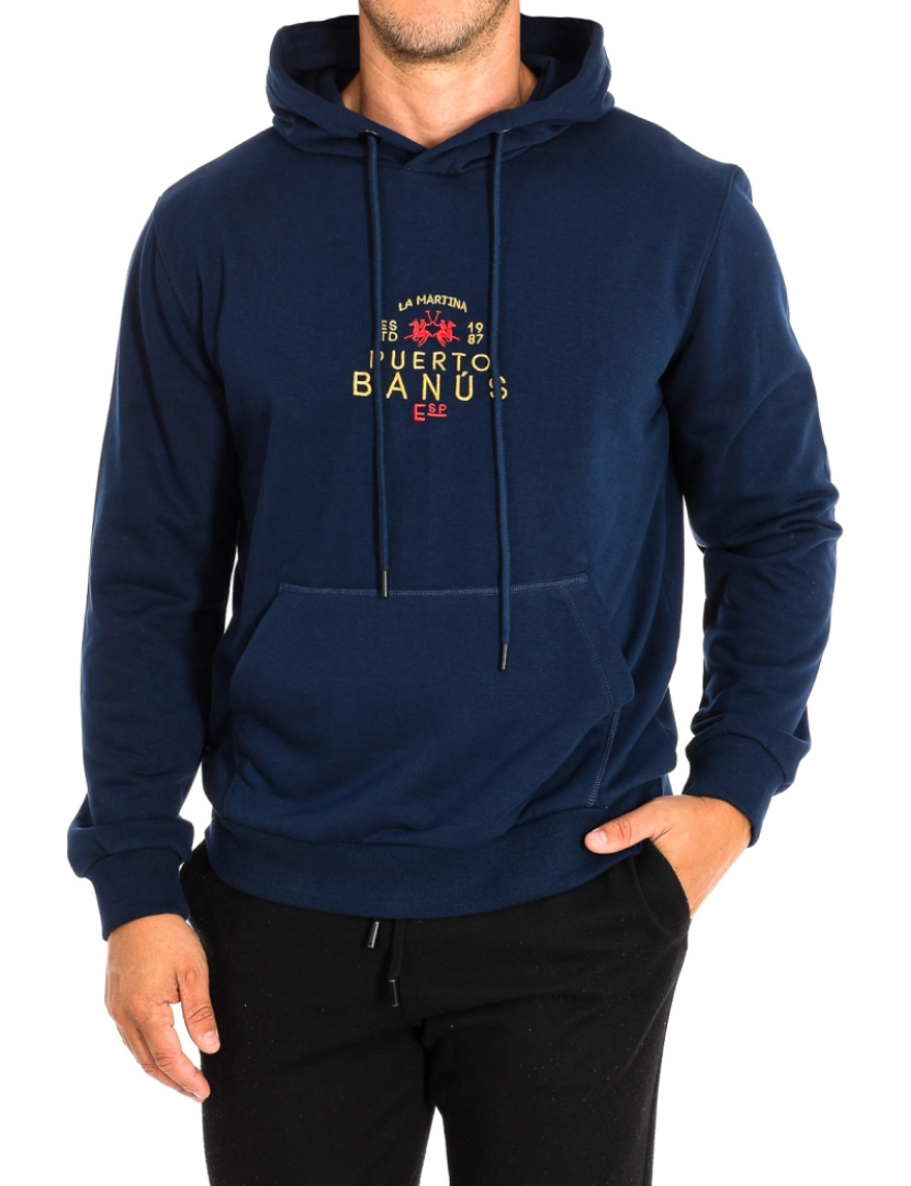 La Martina - Sweatshirt Homem Azul Marinho