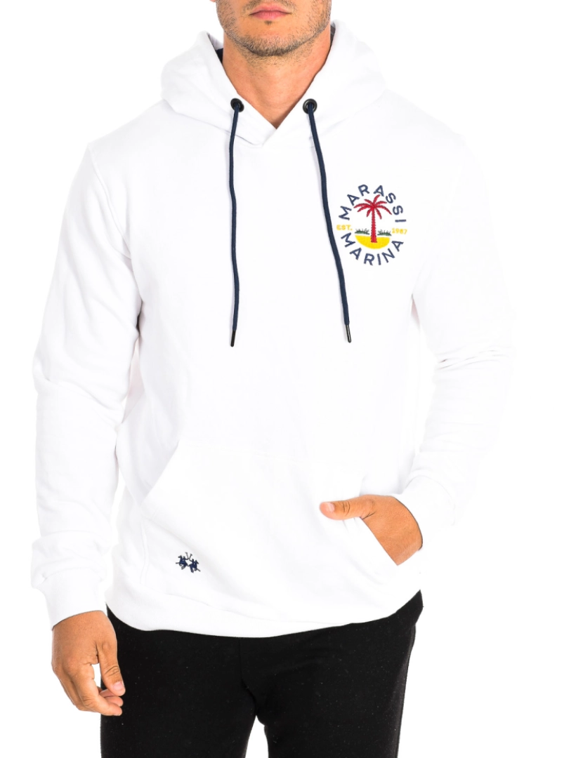 La Martina - Sweatshirt Homem Branco