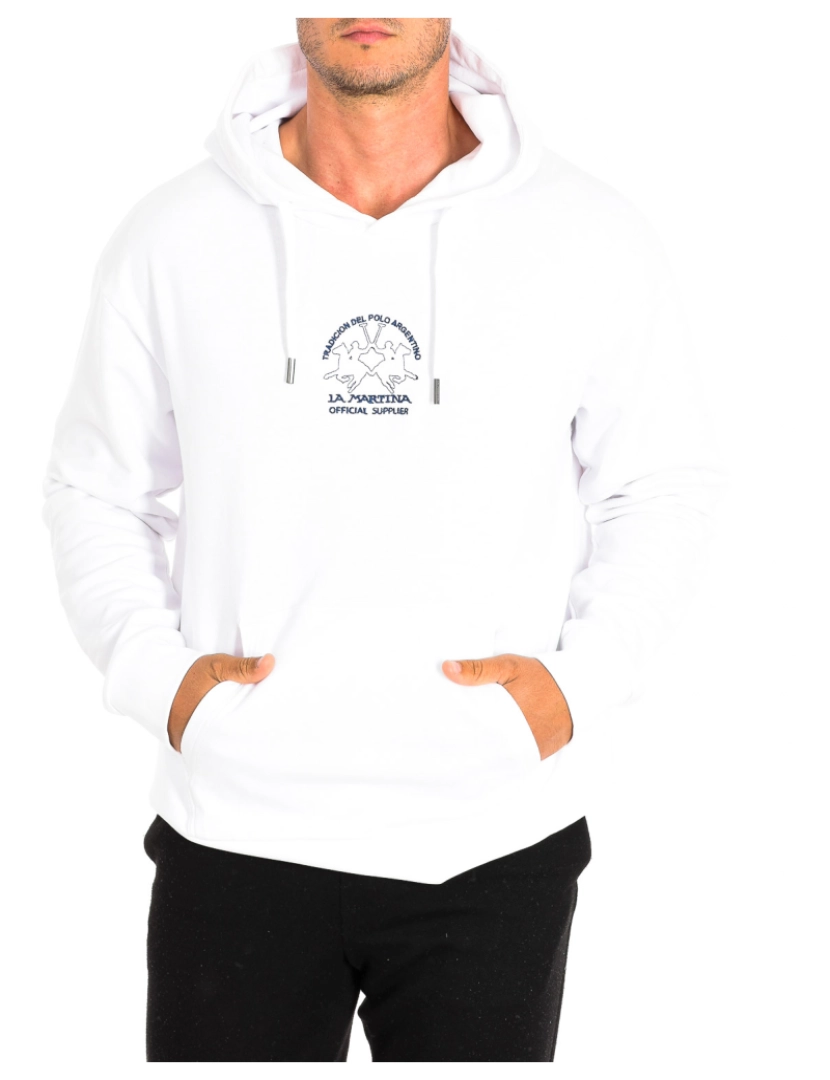 La Martina - Sweatshirt Homem Branco