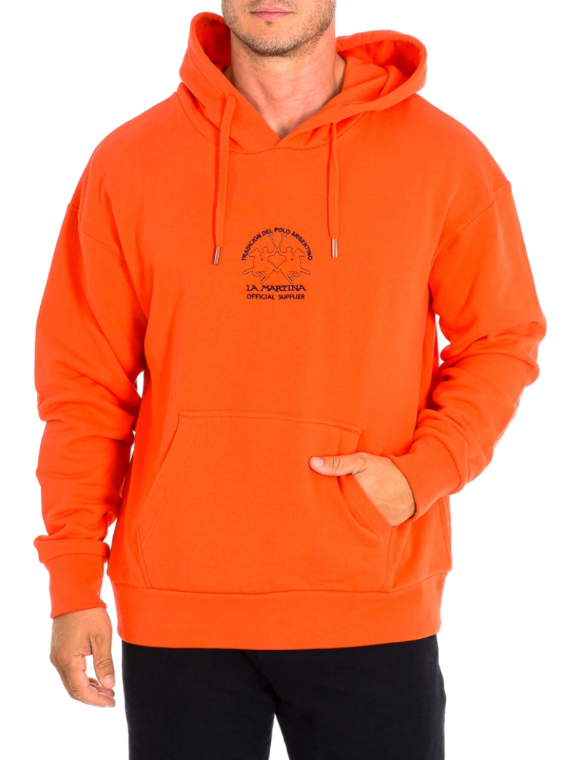 La Martina - Sweatshirt Homem Laranja