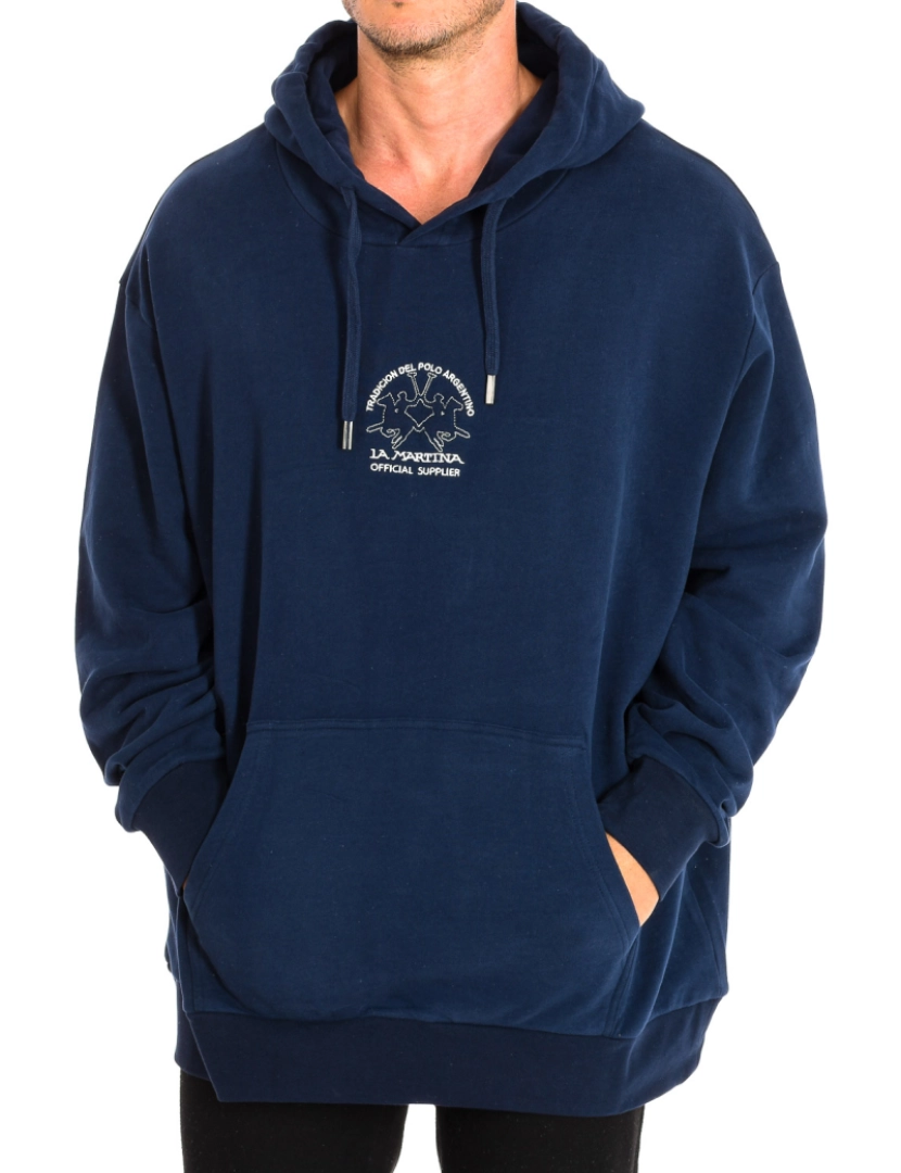 La Martina - Sweatshirt Homem Azul Marinho