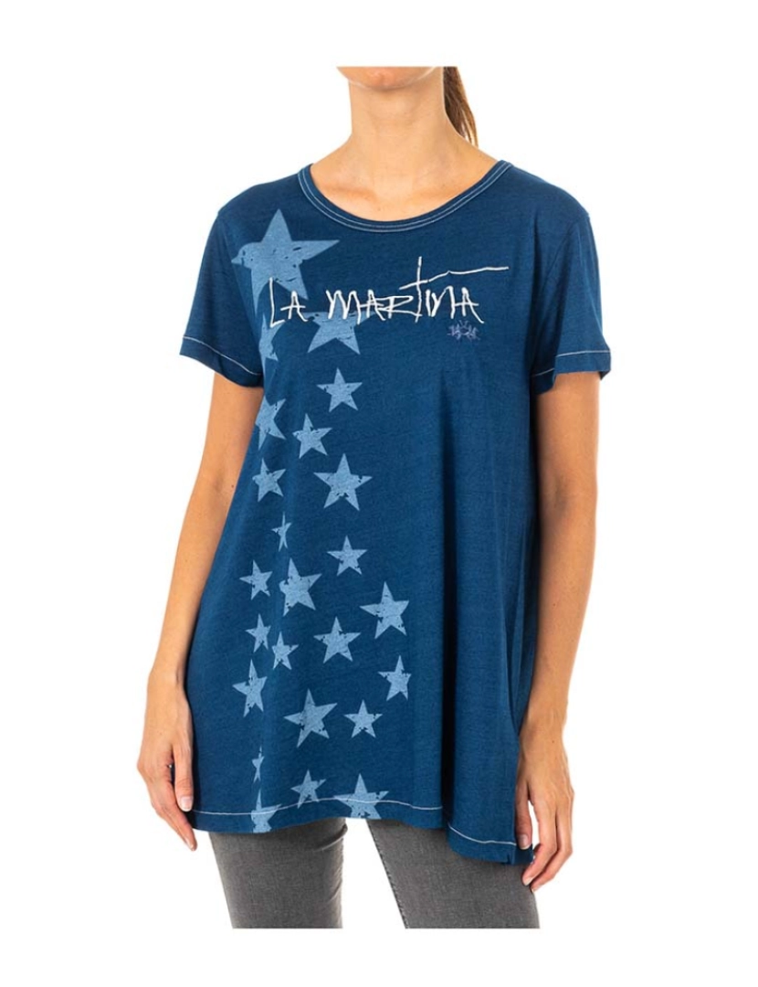 La Martina - T-Shirt Senhora Azul