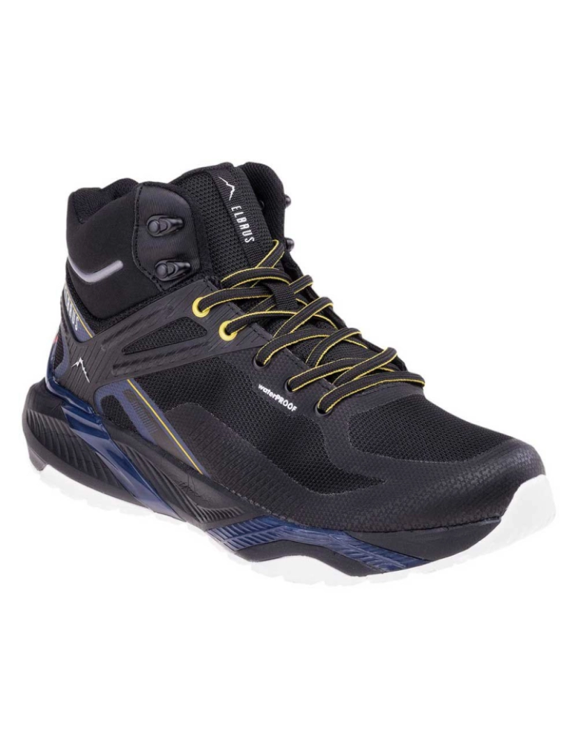 imagem de Elbrus Mens Esher impermeável Mid Cut sapatos de caminhada1