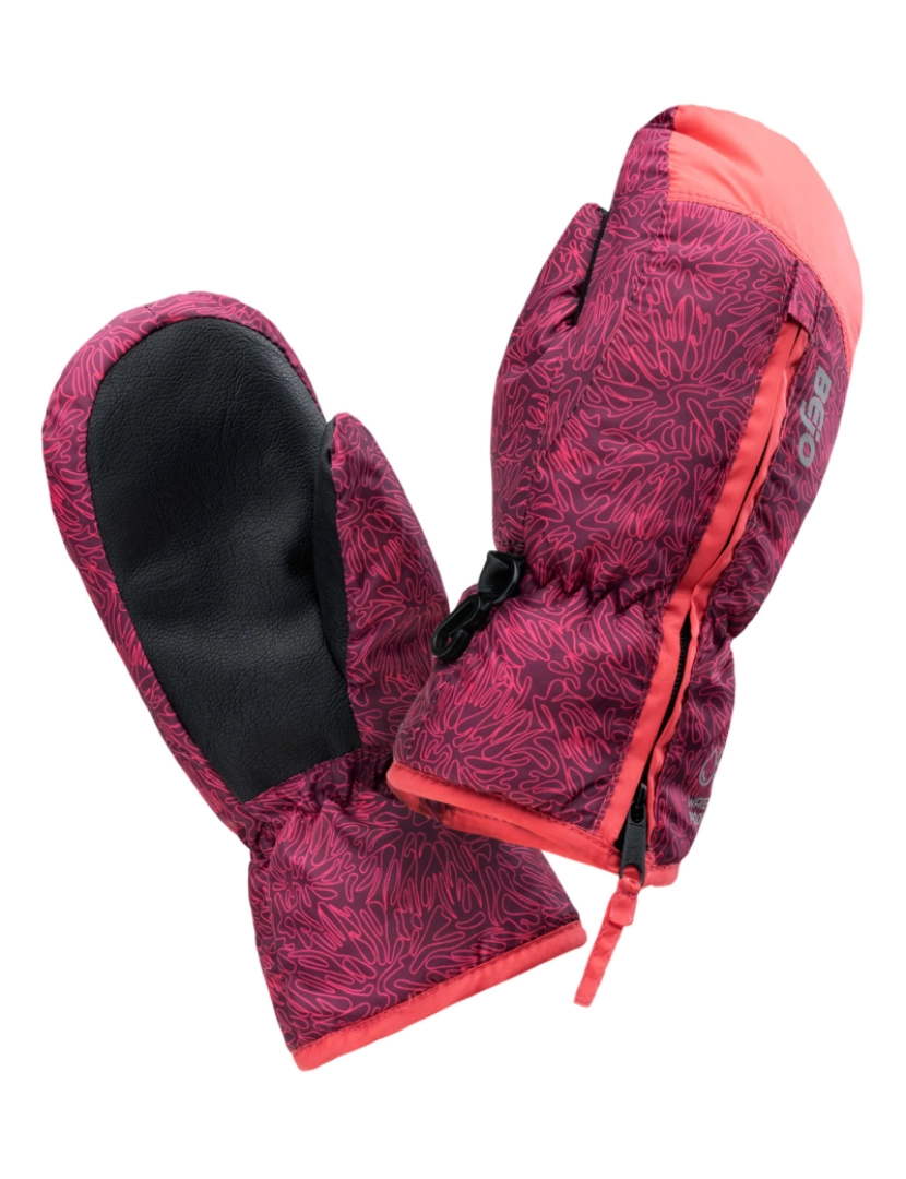 imagem de Bejo Girls Noki Wave Pattern Ski Mittens1