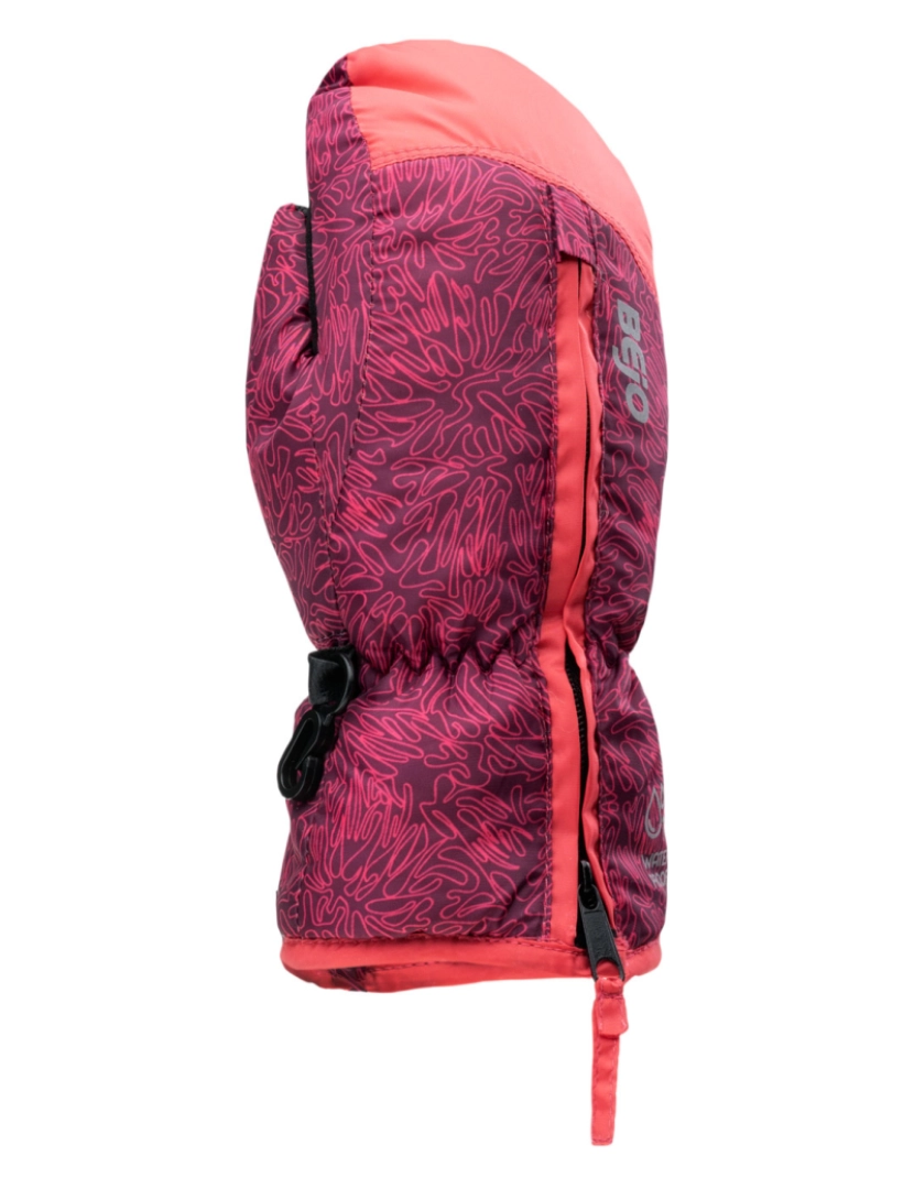 imagem de Bejo Girls Noki Wave Pattern Ski Mittens2