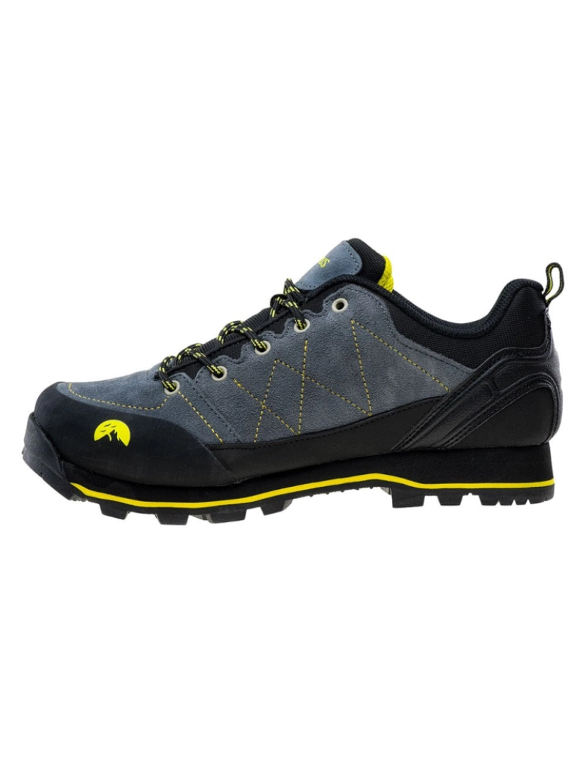 imagem de Elbrus Mens Tilbur Couro Caminhadas Sapatos2