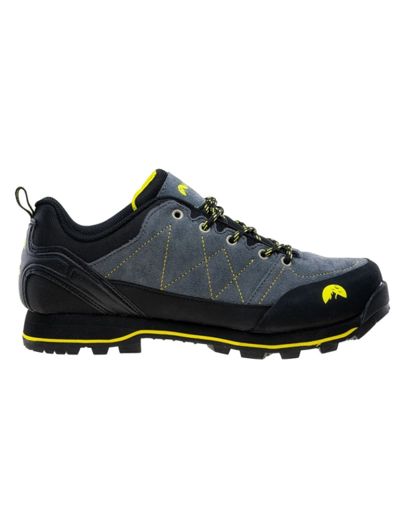 imagem de Elbrus Mens Tilbur Couro Caminhadas Sapatos3