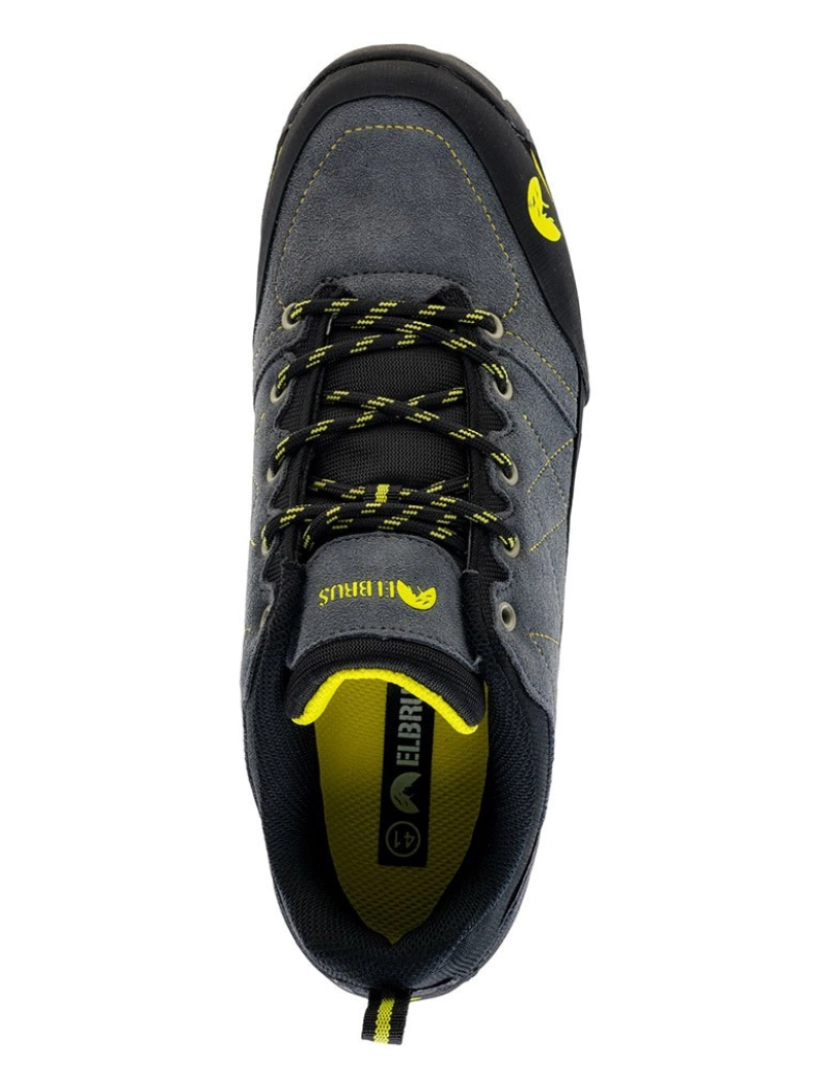 imagem de Elbrus Mens Tilbur Couro Caminhadas Sapatos4