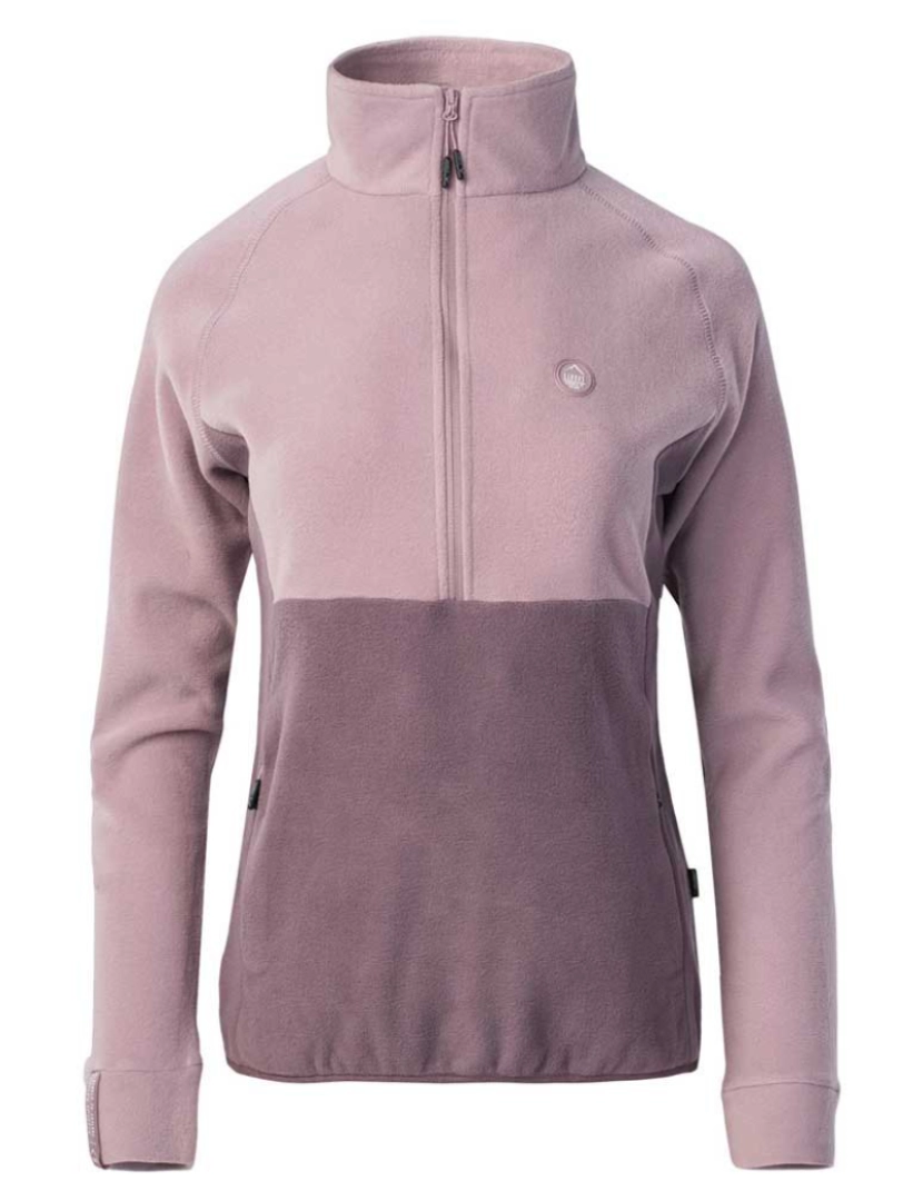 imagem de Elbrus Womens/Ladies Riva Polartech Meia Zip Fleece Top1