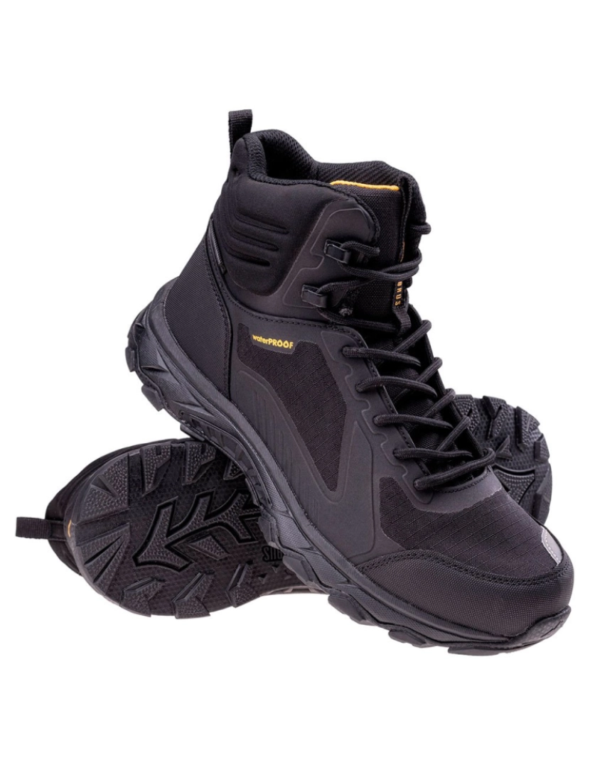 imagem de Elbrus homens Hixon impermeável Mid Cut Hiking Shoes6