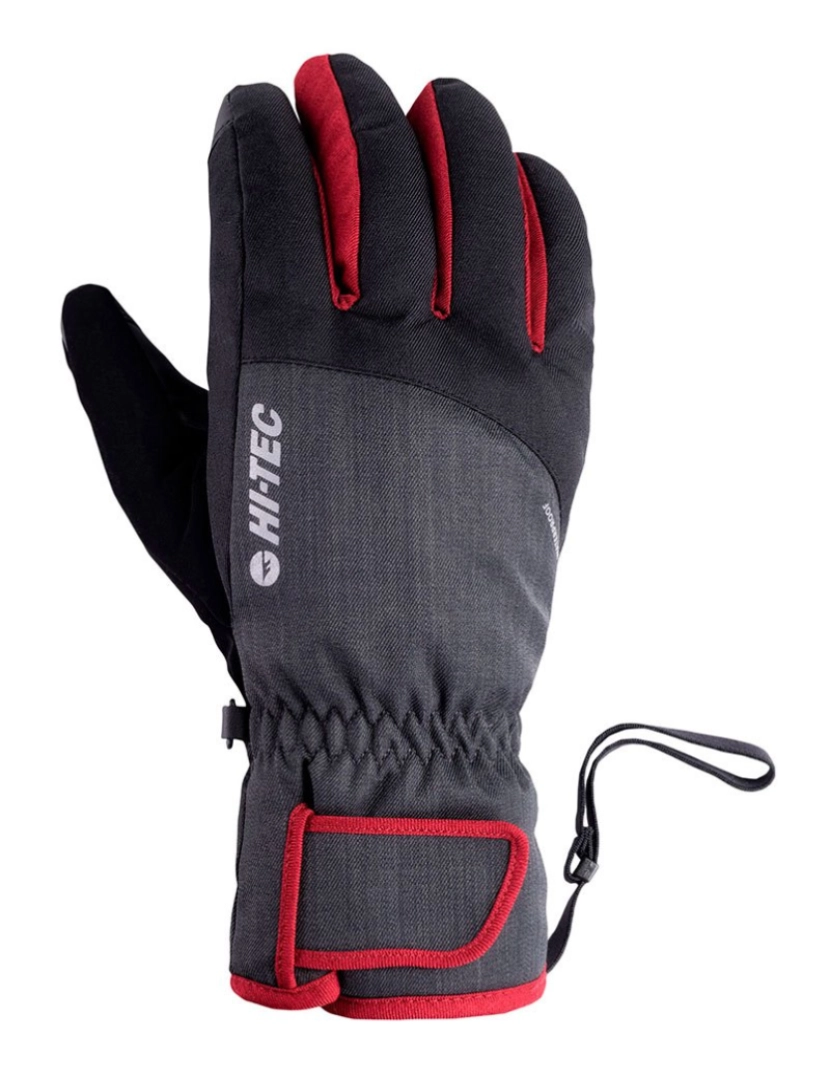 imagem de Hi-Tec Mens Huri Logo Ski Luvas3