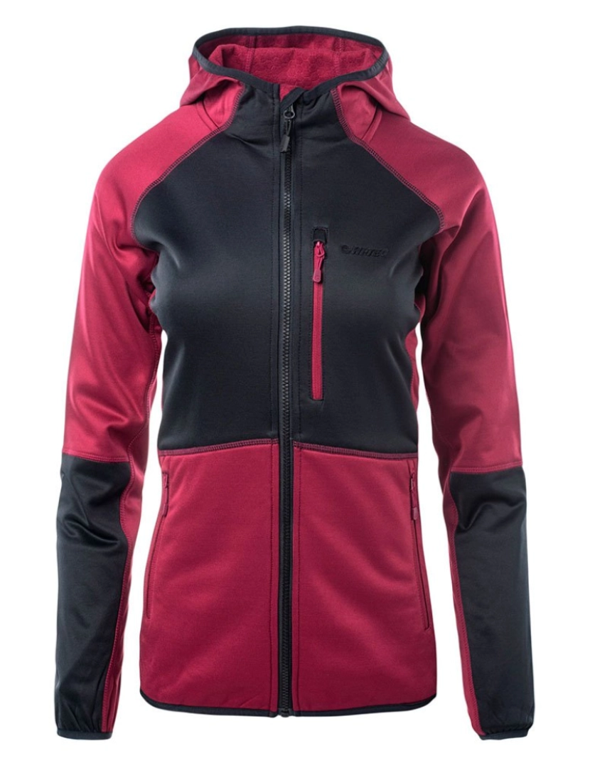 imagem de Hi-Tec Womens/Ladies Camila Full Zip Hoodie1