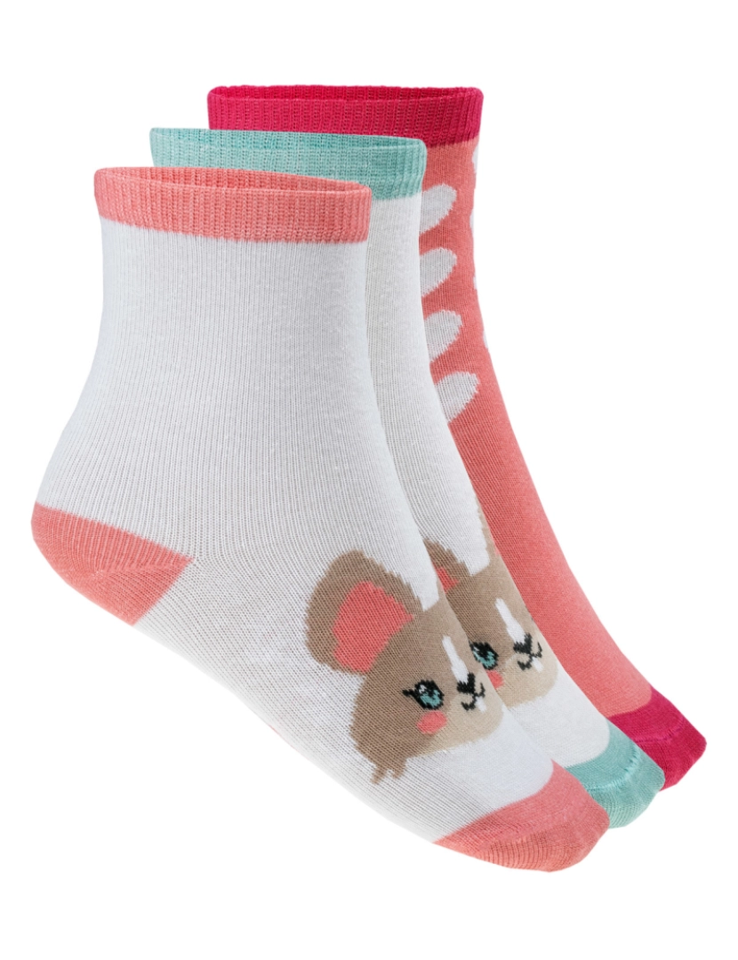 imagem de Bejo Childrens/Kids Somilo Socks (Pacote de 3)1