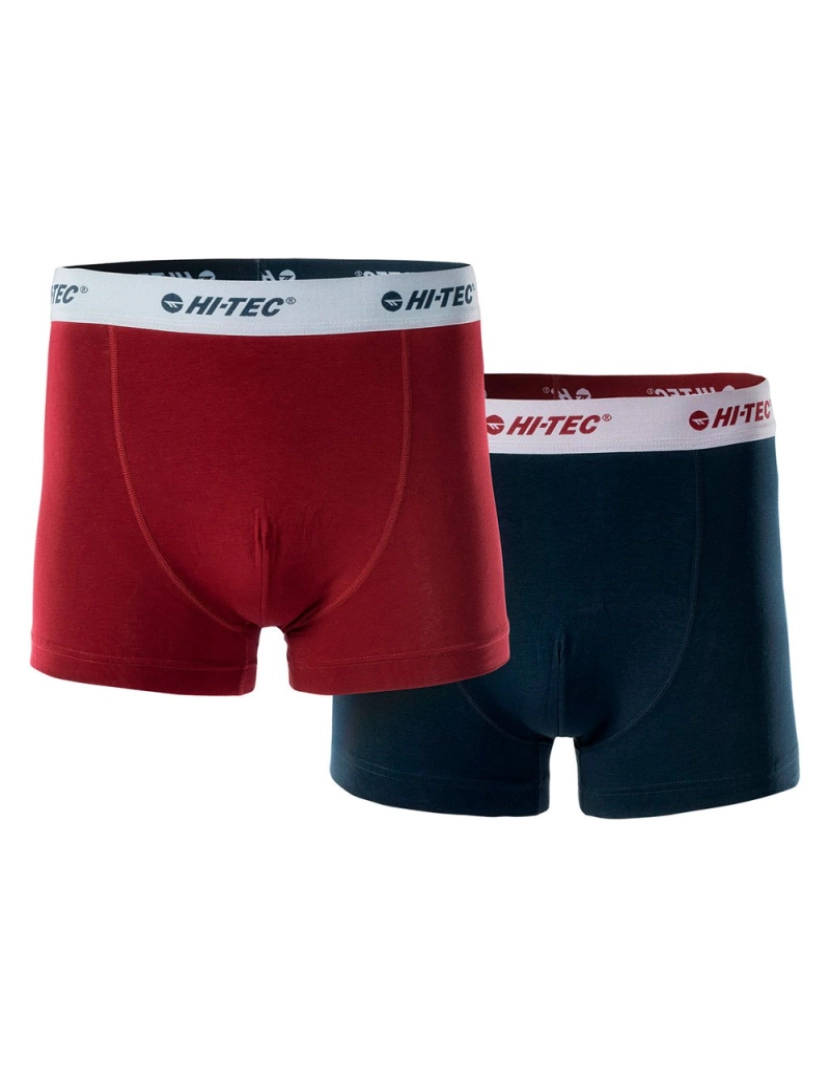 imagem de Hi-Tec Mens Riko Boxer Shorts (Pacote de 2)1